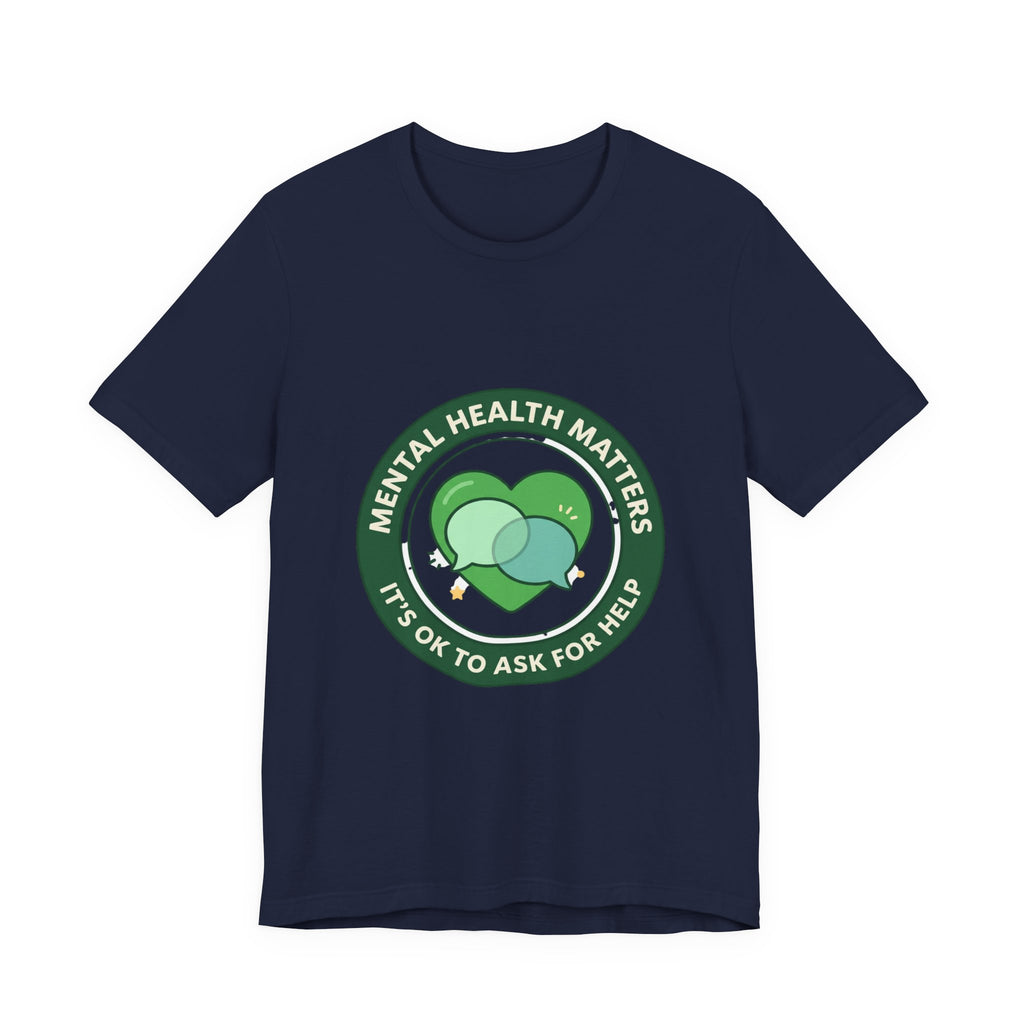 Mental Health Matters Tee | Wear Green awareness ribbon, be kind