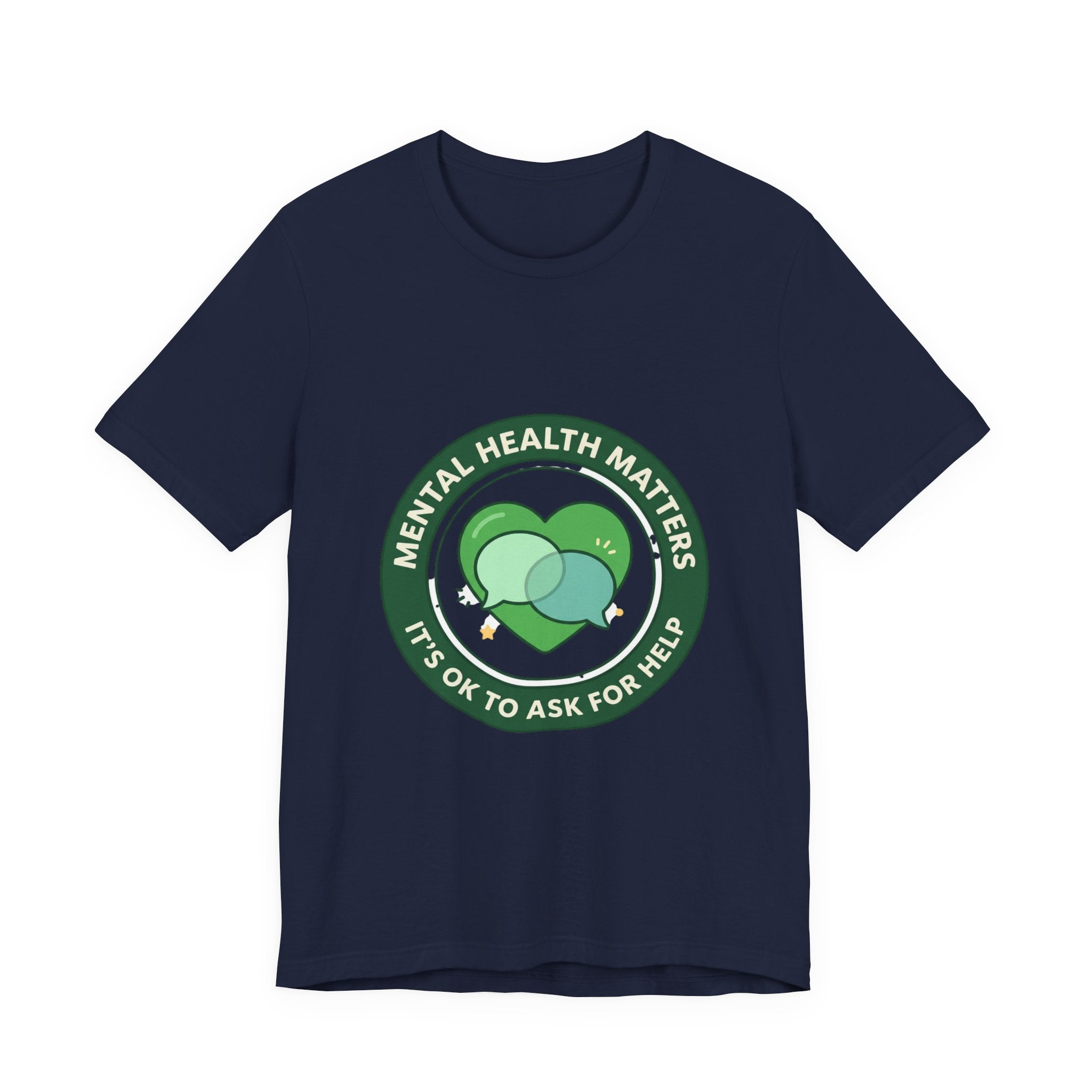 Mental Health Matters Tee | Wear Green awareness ribbon, be kind