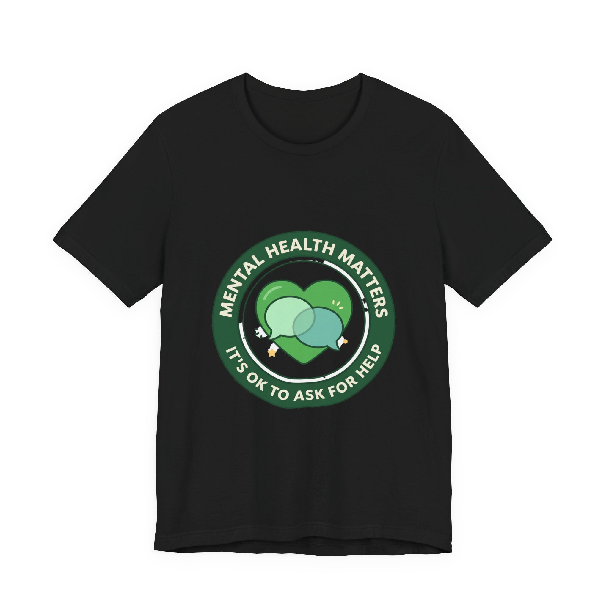 Mental Health Matters Tee | Wear Green awareness ribbon, be kind