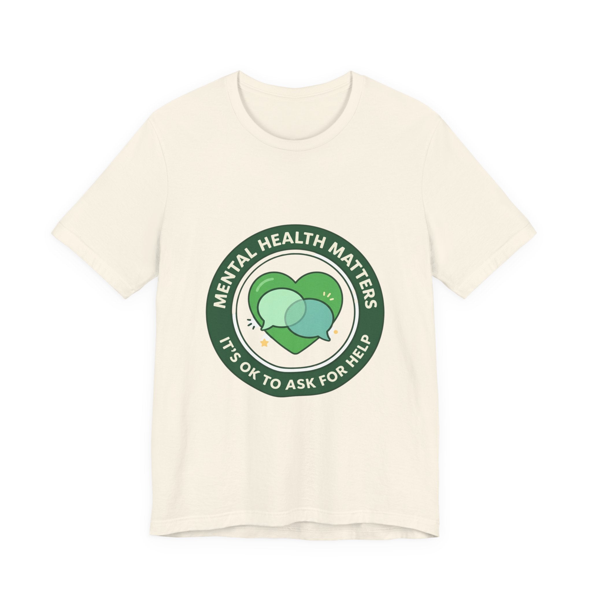 Mental Health Matters Tee | Wear Green awareness ribbon, be kind